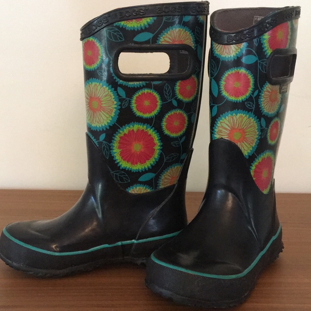 Bogs Outdoor Boots Girl Wildflower